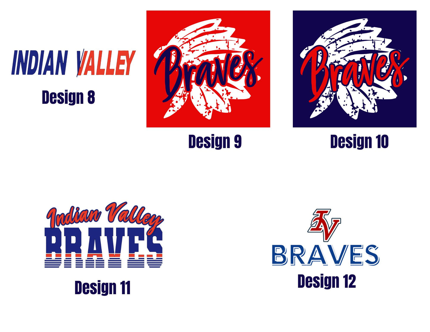 Braves Two Toned Hooded Sweatshirts