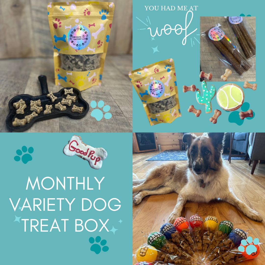 Monthly Variety Dog Treat Box