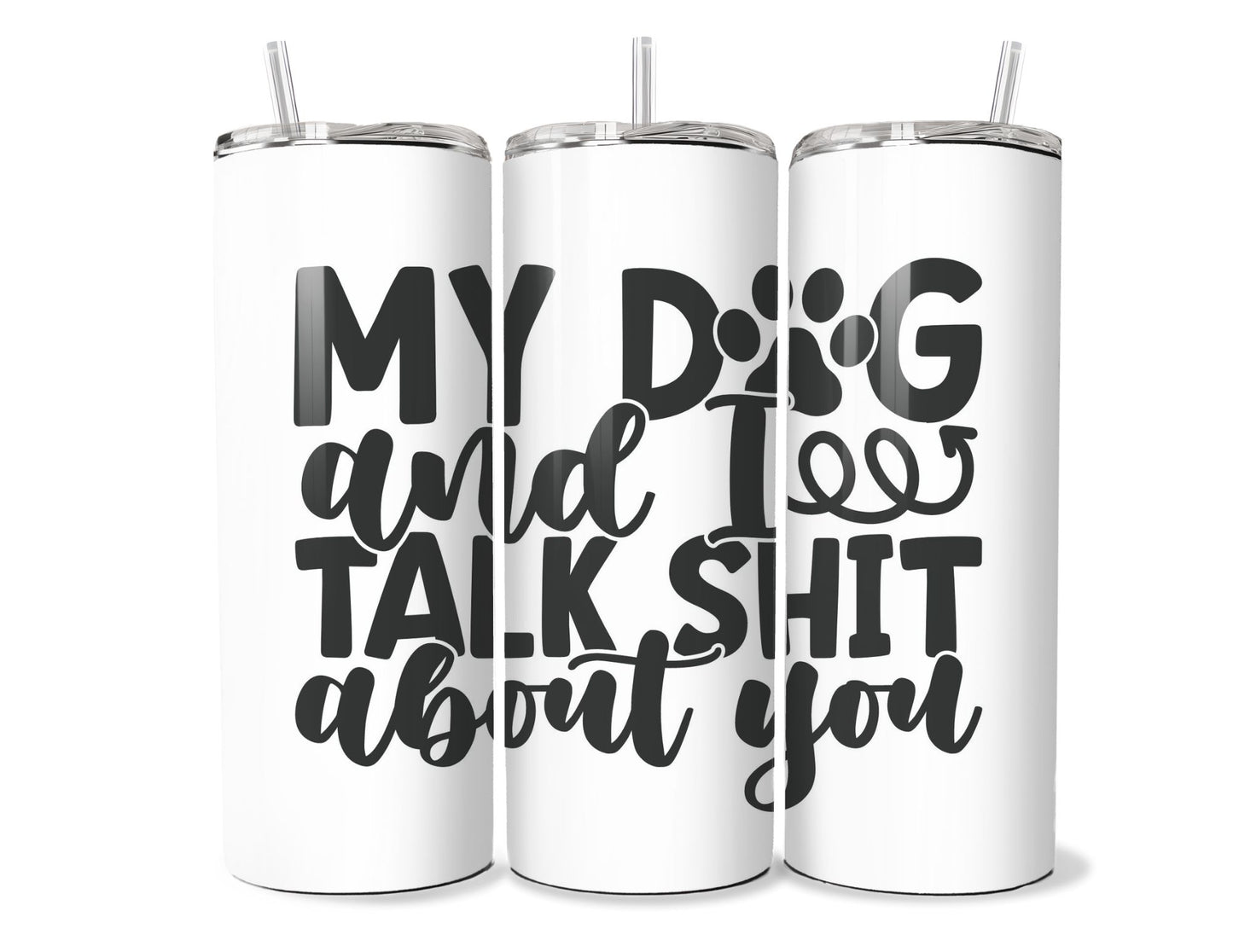 Custom Tumblers - Dog Mom Designs