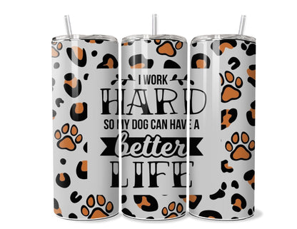 Custom Tumblers - Dog Mom Designs