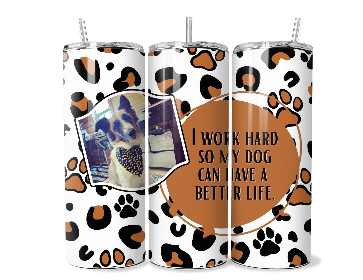 Mutt on a Mug Custom Tumblers and Coffee Mugs