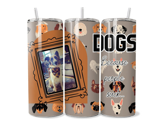 Mutt on a Mug Custom Tumblers and Coffee Mugs