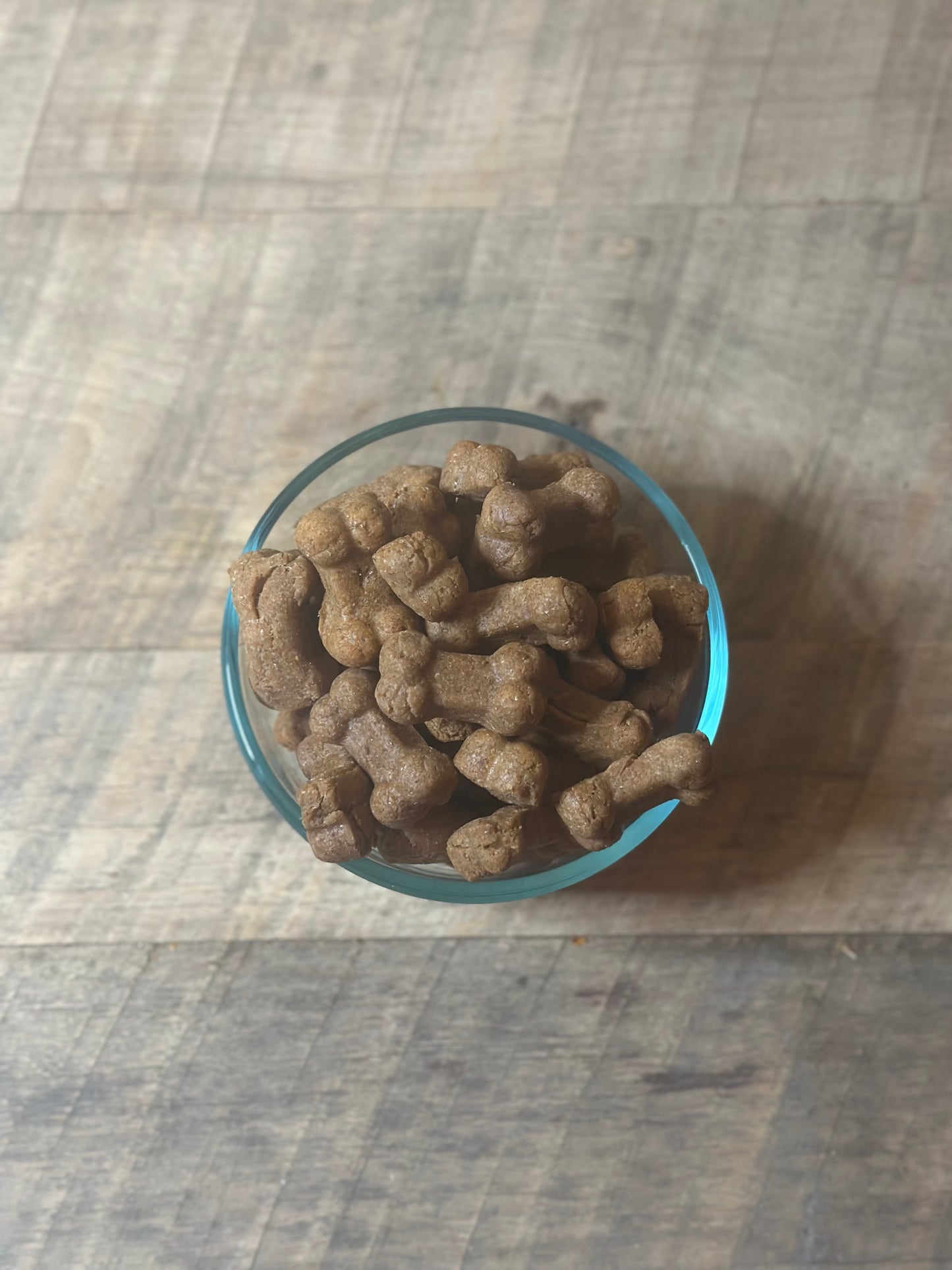 Peanut Butter Mini Bones with Tennis Ball