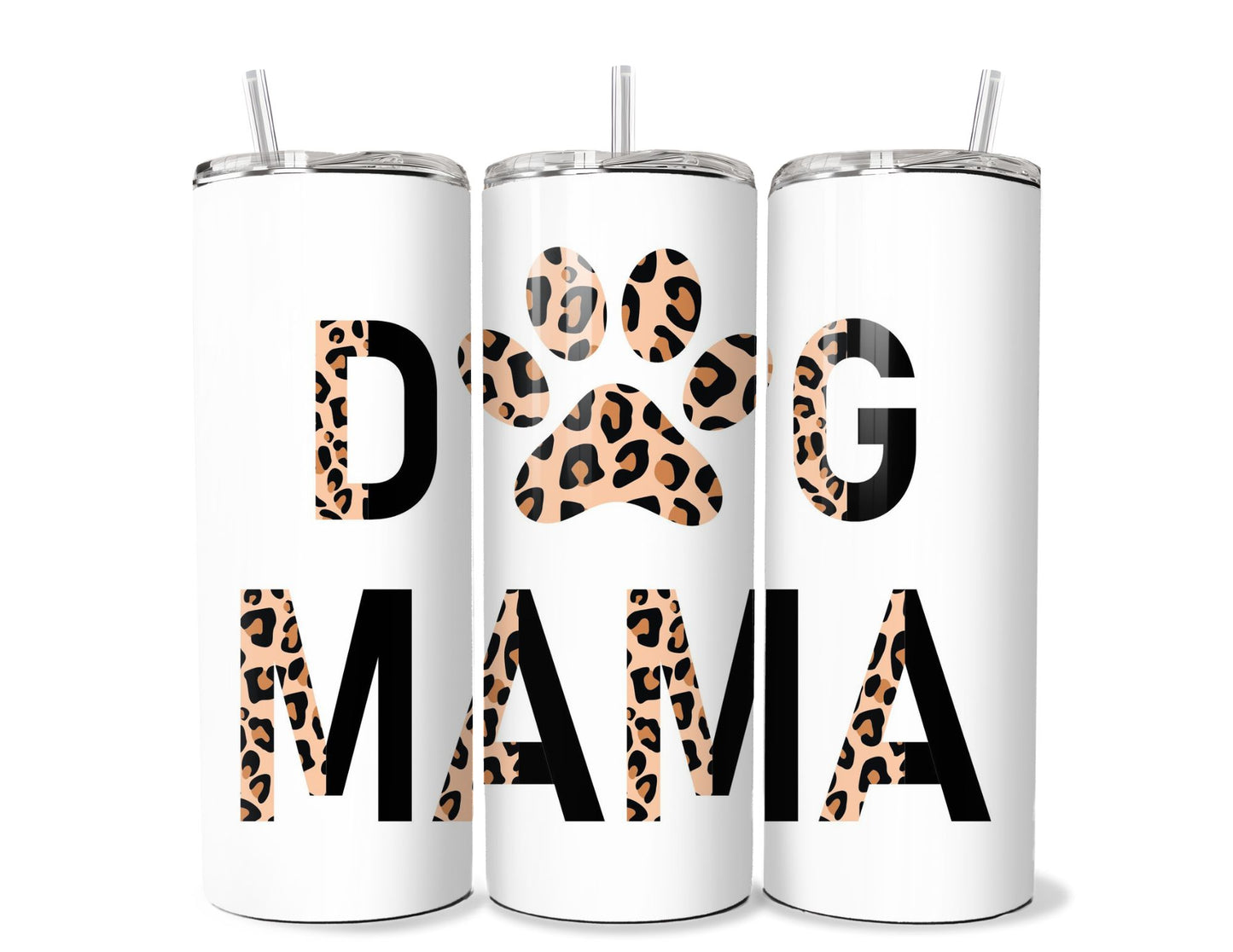 Custom Tumblers - Dog Mom Designs