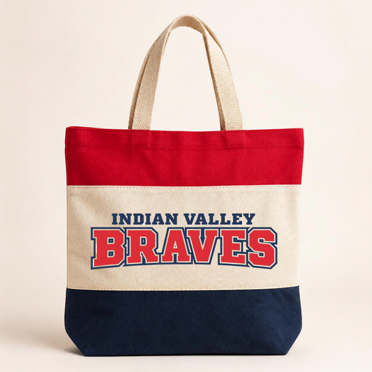 Custom Indian Valley 3 colored Market Bag - Made to Order