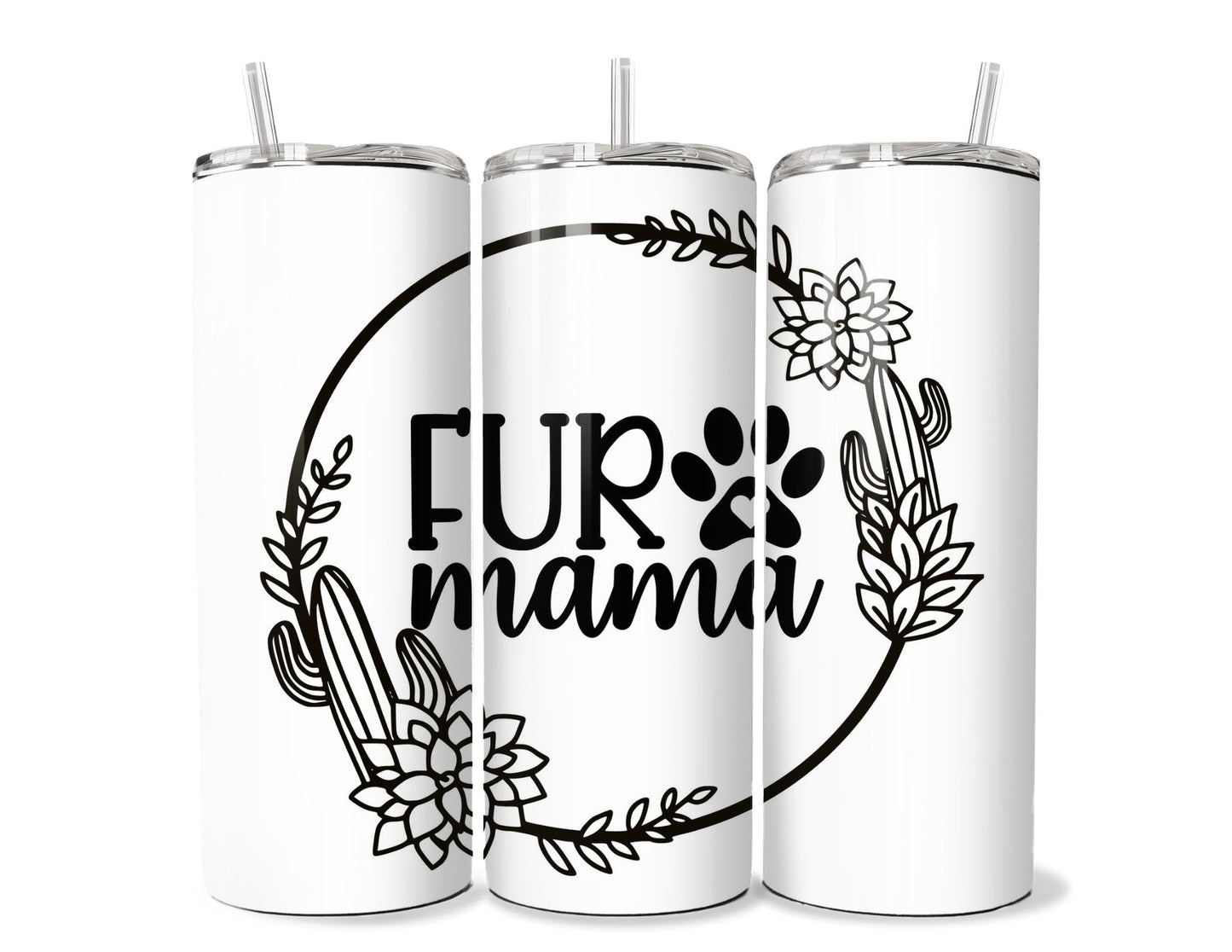 Custom Tumblers - Dog Mom Designs