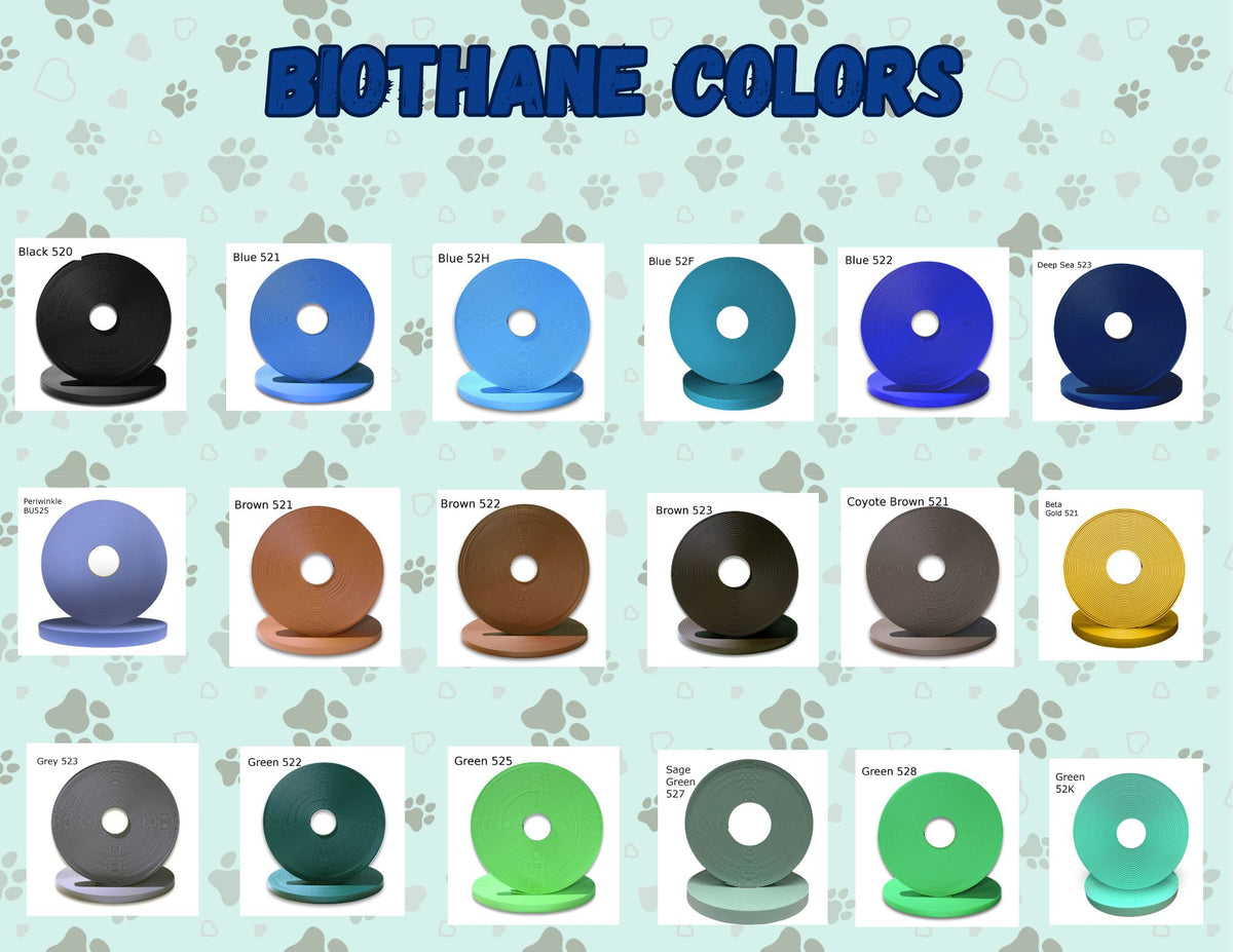 Two Tone Biothane Long Line Leashes