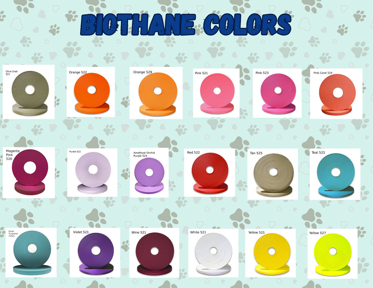 Two Tone Biothane Long Line Leashes