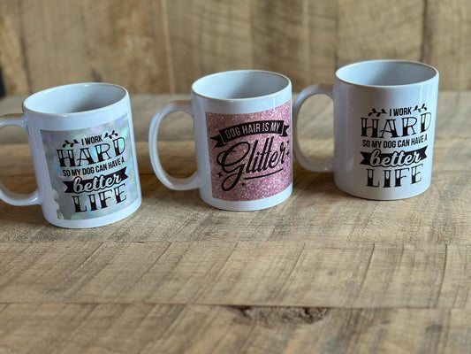 11 oz coffee mugs - Multiple Designs