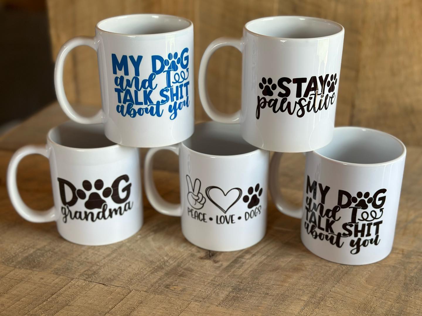 11 oz coffee mugs - Multiple Designs