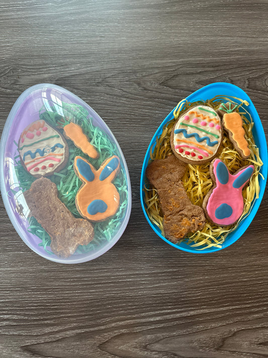 Dog Easter Egg with Treats
