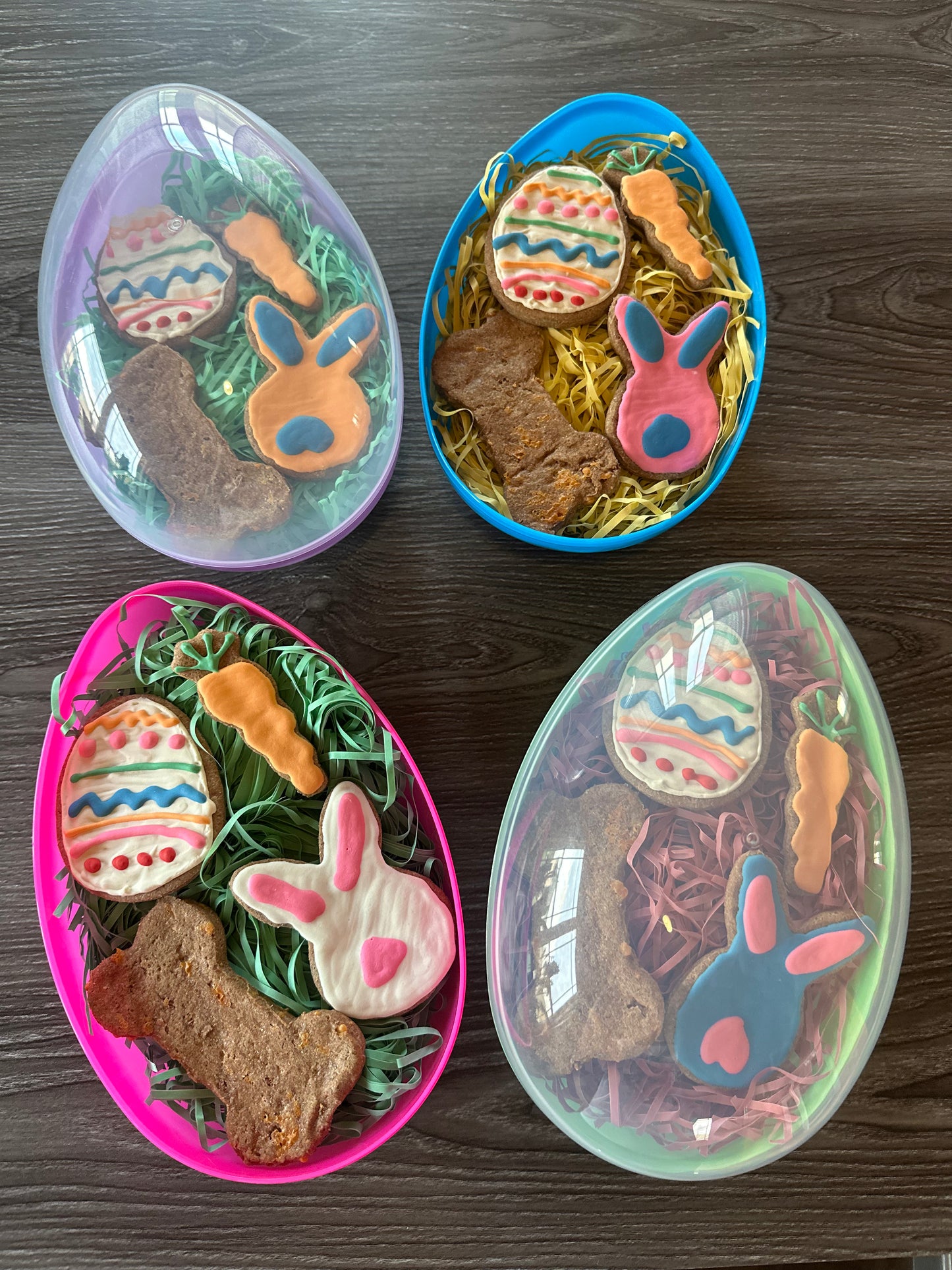 Dog Easter Egg with Treats