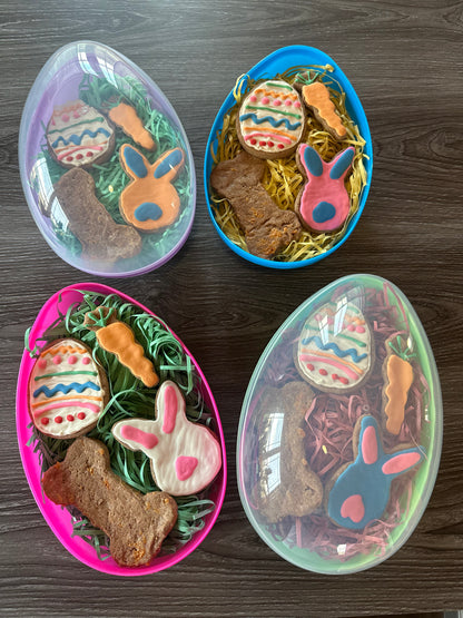 Dog Easter Egg with Treats