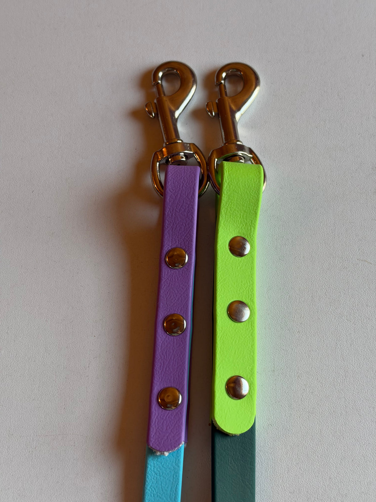 Two Tone Biothane Long Line Leashes
