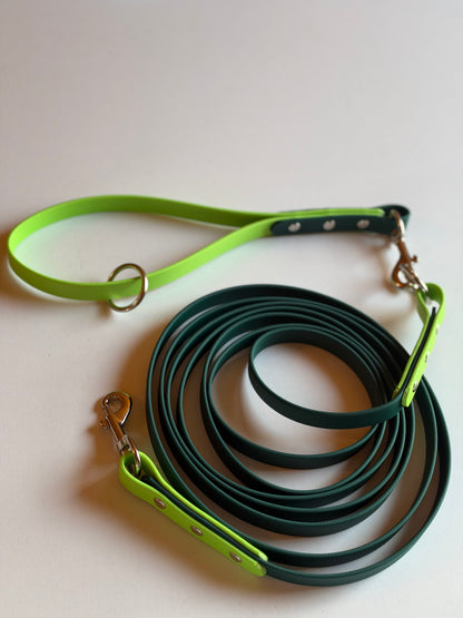 Two Tone Biothane Long Line Leashes