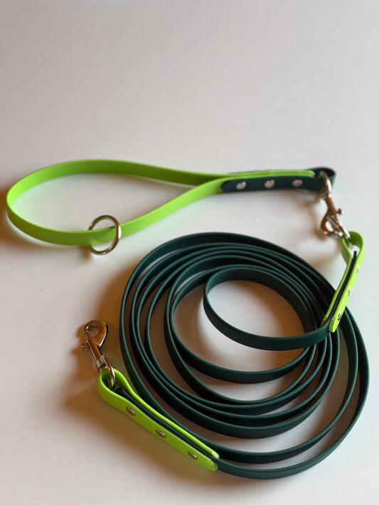 Two Tone Biothane Long Line Leashes