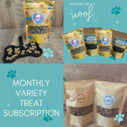 Monthly Variety Dog Treat Subscription
