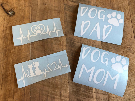Car Decals - Animal Lover Collection
