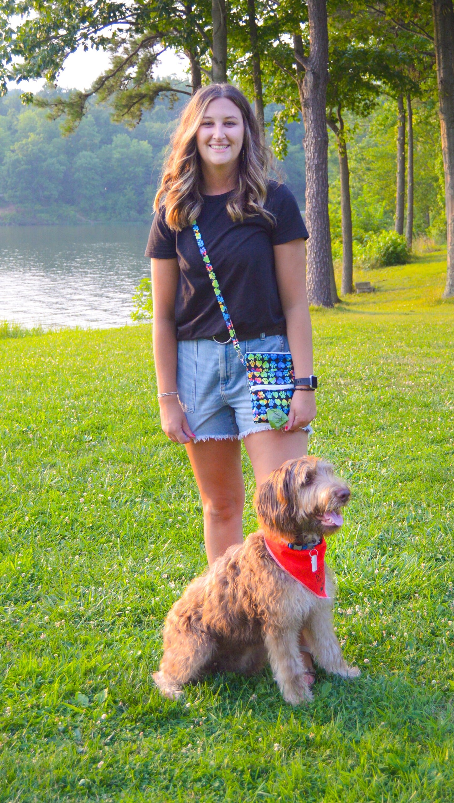 Dog Walking Cross Body Bag - Made to Order