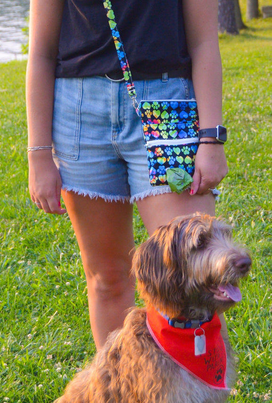 Dog Walking Cross Body Bag - Made to Order